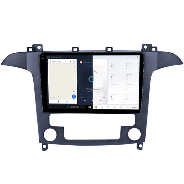 Navigatie dedicata Ford S-Max 2006-2015 DUDU3, 4GB RAM 64GB ROM, Octacore, Platforma 8581, Android, Display QLED 9", DSP, Carplay&AndroidAuto [2]