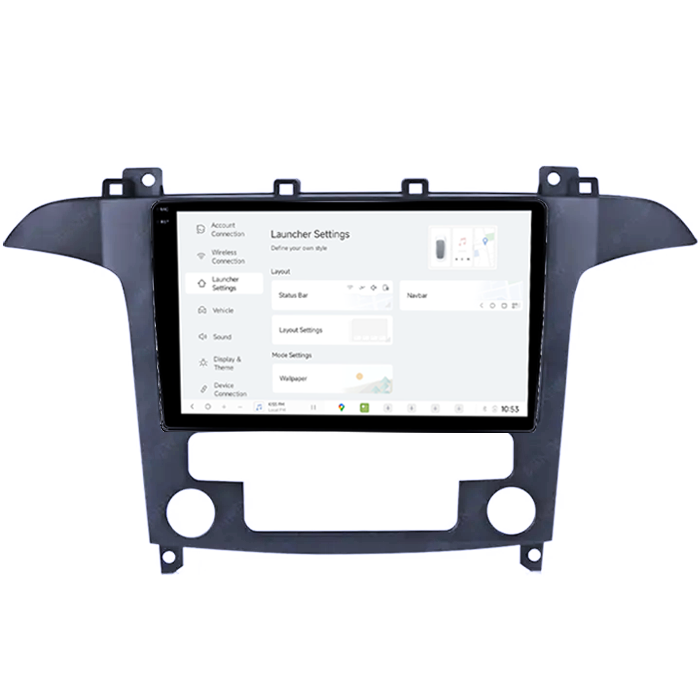 Navigatie dedicata Ford S-Max 2006-2015 DUDU3, 4GB RAM 64GB ROM, Octacore, Platforma 8581, Android, Display QLED 9", DSP, Carplay&AndroidAuto [5]