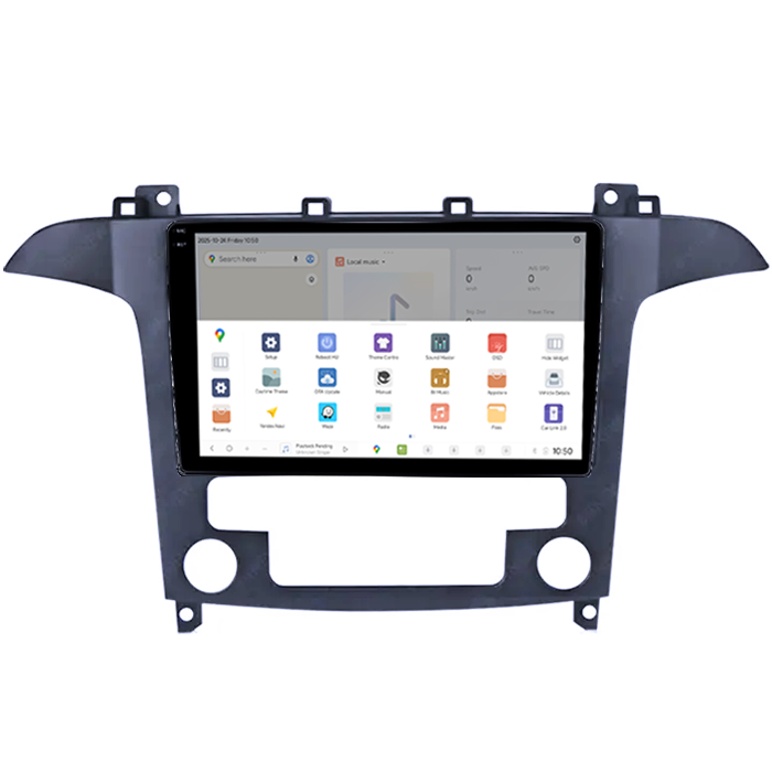 Navigatie dedicata Ford S-Max 2006-2015 DUDU3, 4GB RAM 64GB ROM, Octacore, Platforma 8581, Android, Display QLED 9", DSP, Carplay&AndroidAuto [3]