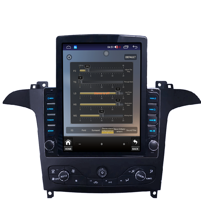 Navigatie dedicata Ford S-Max 2007-2008, Tesla Style, 4GB RAM 64GB ROM, Octa Core, Display 10" QLED, Carplay&Android Auto, Android 13, Ventilator Activ [3]