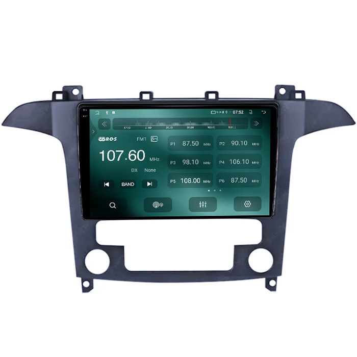 Navigatie dedicata Ford S-Max 2008-2010, 4GB RAM 64GB ROM, Quadcore, Android 14, Display QLED 1K 9", DSP, Carplay&Android Auto, Suport camere AHD [2]