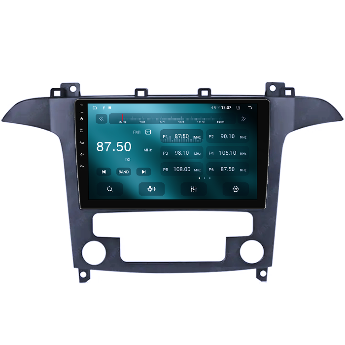 Navigatie dedicata Ford S-Max 2008-2010, 8GB RAM 128GB ROM, Octacore, Platforma TS18, Android 13, Display QLED 9”, Suporta camera 360º, DSP, Carplay&Android Auto, SIM 4G, Ventilator Activ [5]