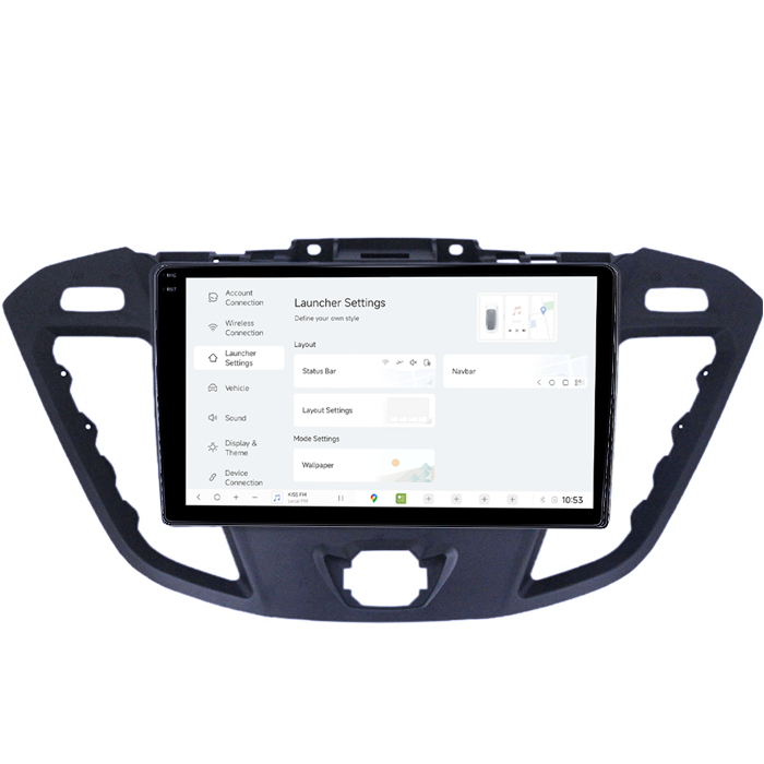 Navigatie dedicata Ford Transit 2013-2018, DUDU3, 4GB RAM 64GB ROM, Octacore, Platforma 8581, Android, Display QLED 9", DSP, Carplay&AndroidAuto [5]