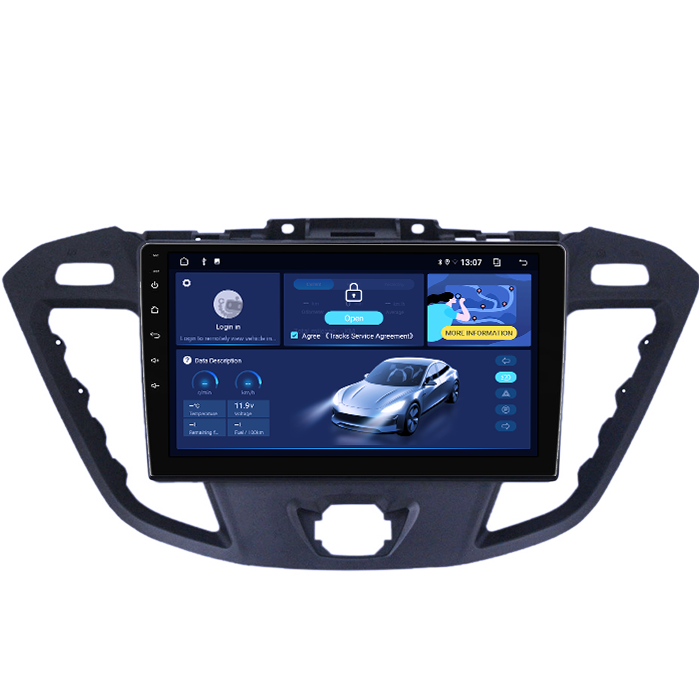 Navigatie dedicata Ford Transit 2012-2019, 8GB RAM 128GB ROM, Octacore, Platforma TS18, Android 13, Display QLED 9”, Suporta camera 360º, DSP, Carplay&Android Auto, SIM 4G, Ventilator Activ [2]
