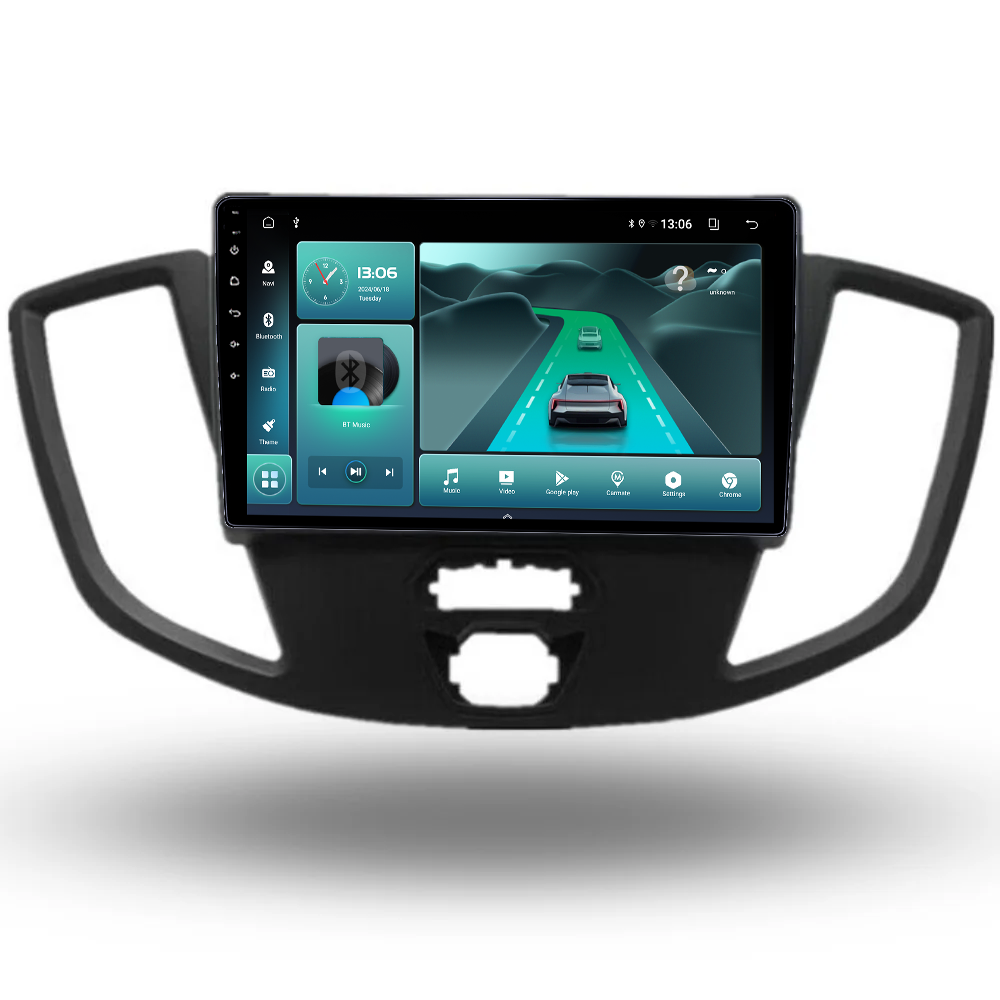 Navigatie dedicata Ford Transit 2012-2019, 4GB RAM 32GB ROM, Octacore, Android 14, Display QLED 9", DSP, Carplay&Android Auto, SIM 4G, Bluetooth, Ventilator Activ [3]