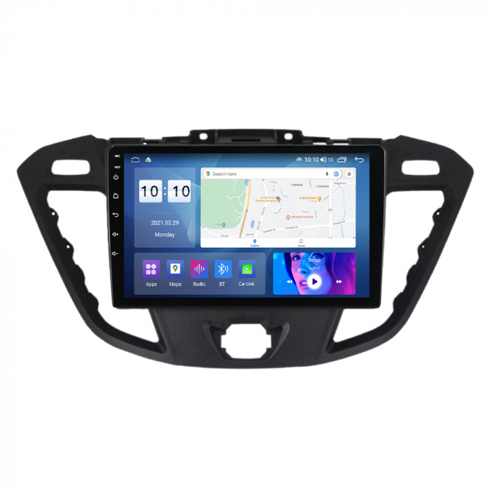 Navigatie dedicata Ford Transit 2013-2018, 8GB RAM 128GB ROM, Octacore, Platforma 7862, Android 14, Display QLED 9”, Suporta camera 360º, DSP, Carplay&Android Auto, SIM 4G, Ventilator Activ [3]