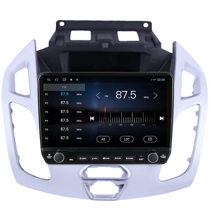 Navigatie dedicata Ford Transit Connect 2015 Tesla cu butoane rotative model 2024, 4GB RAM 64GB ROM, Procesor Quadcore, Android 14, Display QLED 10", DSP, Carplay&Android Auto [3]