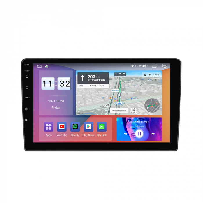 Navigatie dedicata Ford Transit 350 2020-2021, 4 GB RAM 32 ROM, Android 13, Display QLED, 9", DSP, Carplay, Android Auto, Internet, Youtube , Waze , Wi Fi , Usb , Bluetooth [2]