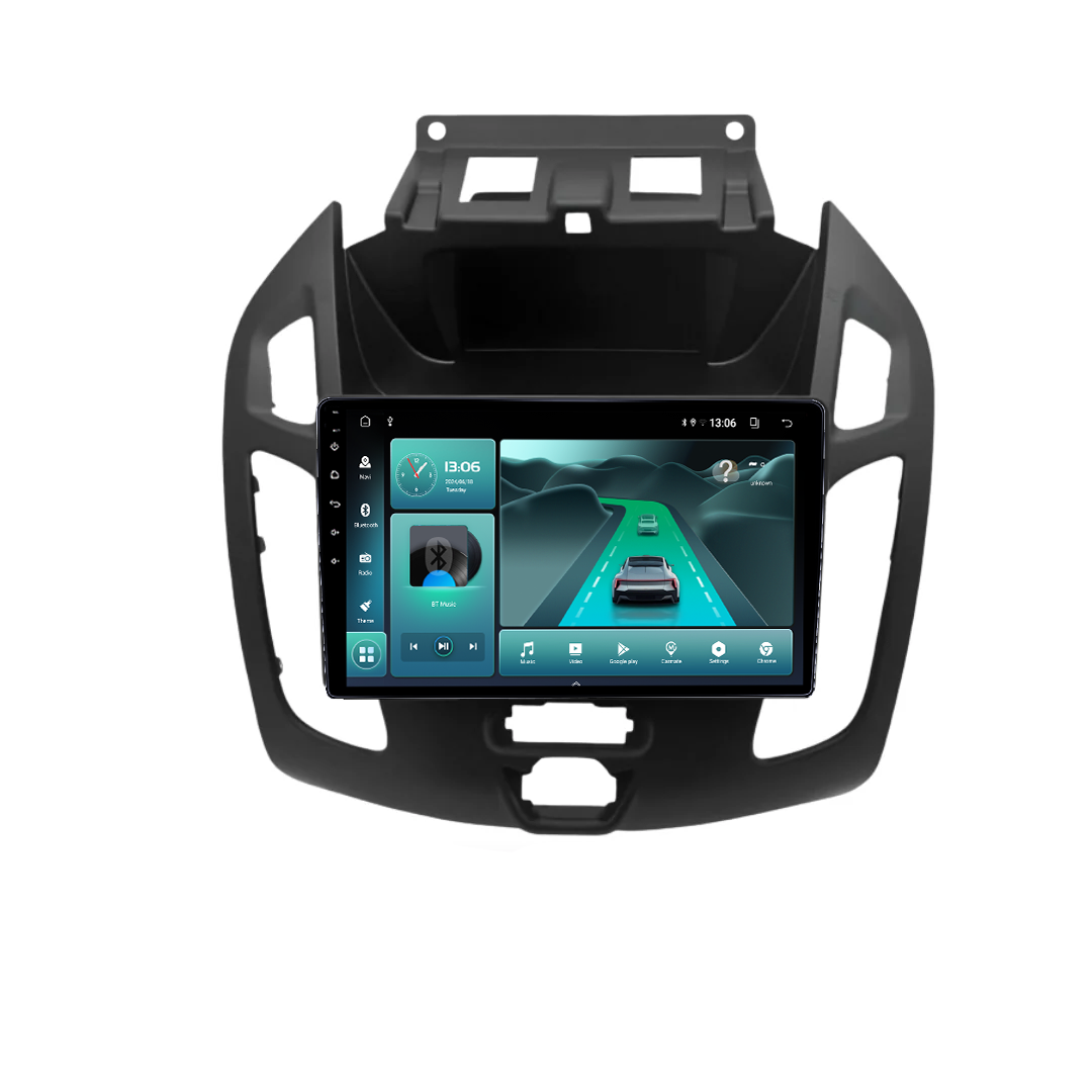 Navigatie dedicata Ford Transit Connect 2015 Negru, 12GB RAM 256GB ROM, Android 13, Rezolutie 2K, Display QLED, 9", DSP, Carplay, SIM 4G [4]