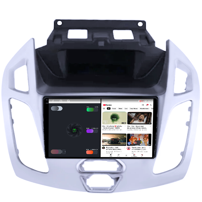 Navigatie dedicata Ford Transit Connect 2015, 4GB RAM 64GB ROM, Octacore, Android 14, Display QLED 1K 9", Carplay&Android Auto, SIM 4G, Ventilator Activ [3]