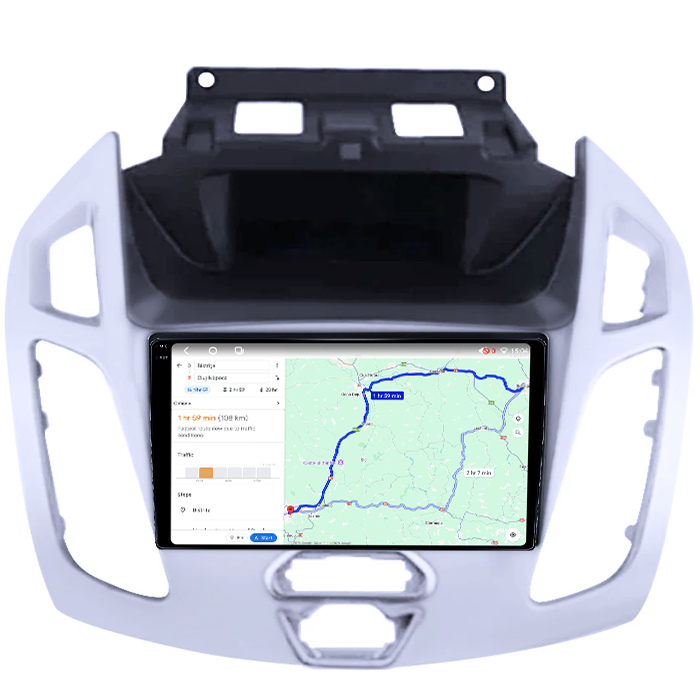 Navigatie dedicata Ford Transit Connect 2015, 4GB RAM 64GB ROM, Octacore, Android 14, Display QLED 1K 9", Carplay&Android Auto, SIM 4G, Ventilator Activ [5]
