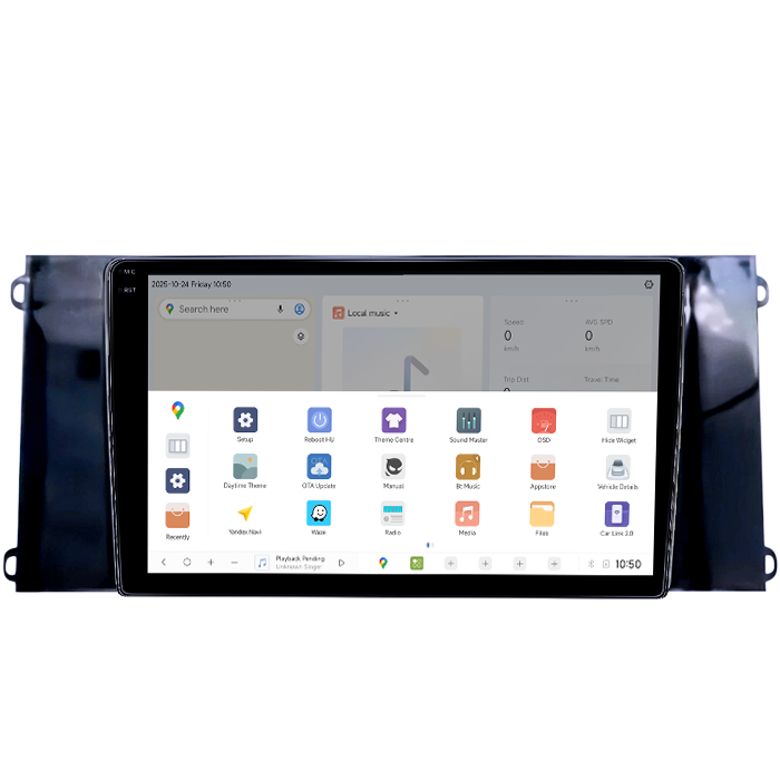 Navigatie dedicata Ford Transit PRO 2022, DUDU3, 4GB RAM 64GB ROM, Octacore, Platforma 8581, Android, Display QLED 9", DSP, Carplay&AndroidAuto [3]