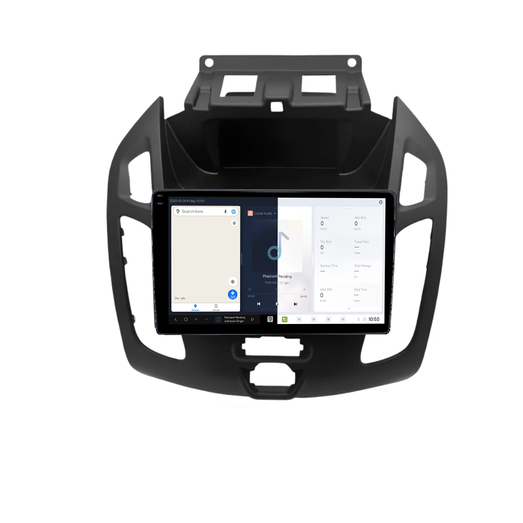 Navigatie dedicata Ford Transit Connect 2015 Negru, DUDU3, 4GB RAM 64GB ROM, Octacore, Platforma 8581, Android, Display QLED 9", DSP, Carplay&AndroidAuto [2]