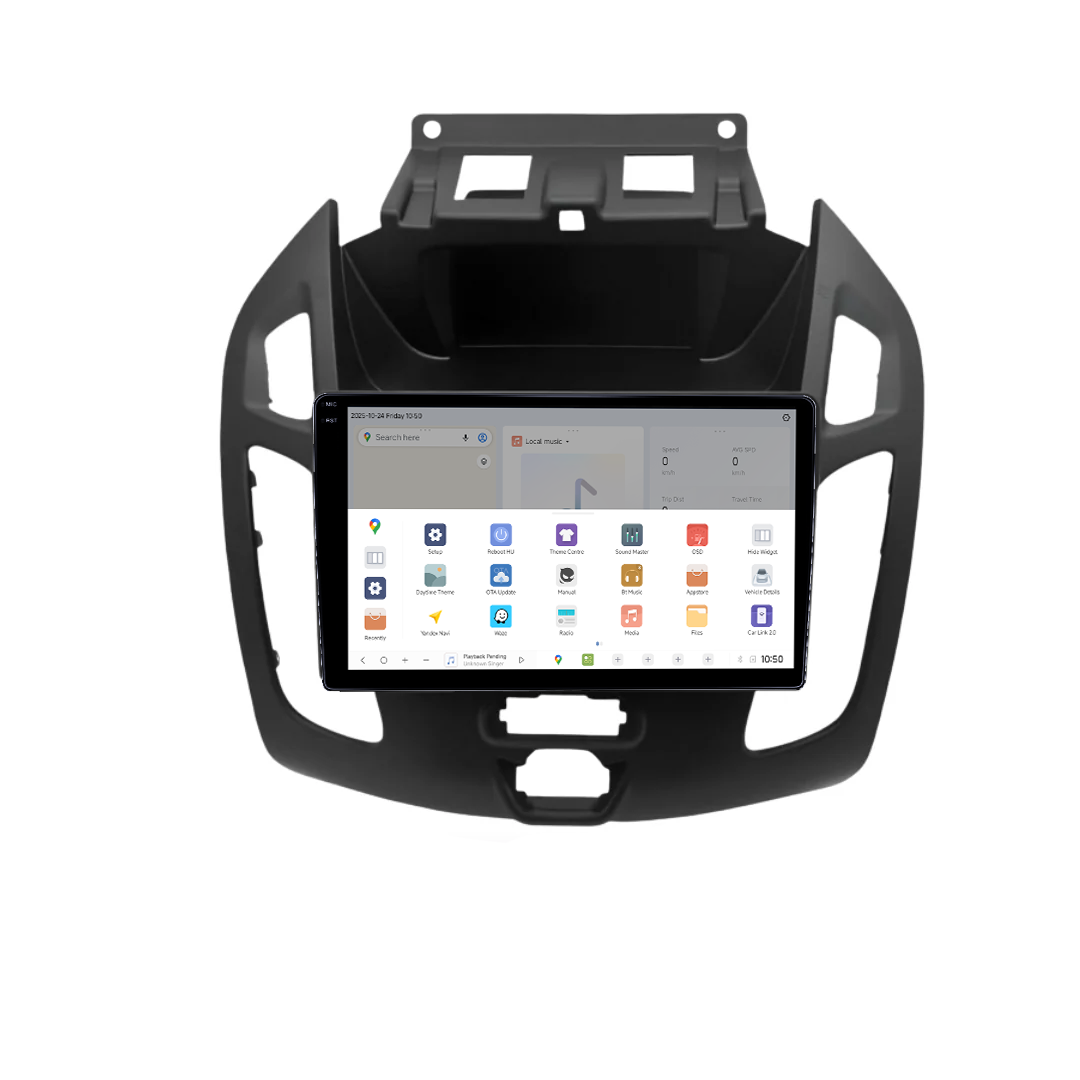 Navigatie dedicata Ford Transit Connect 2015 Negru, DUDU3, 4GB RAM 64GB ROM, Octacore, Platforma 8581, Android, Display QLED 9", DSP, Carplay&AndroidAuto [3]
