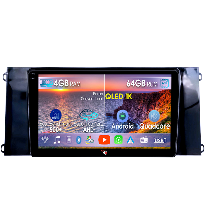Navigatie dedicata Ford Transit PRO 2022, 4GB RAM 64GB ROM, Octacore, Android 14, Display QLED 1K 9", Carplay&Android Auto, SIM 4G, Ventilator Activ [1]