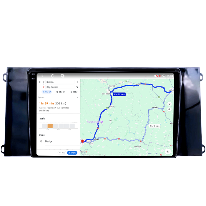 Navigatie dedicata Ford Transit PRO 2022, 4GB RAM 64GB ROM, Octacore, Android 14, Display QLED 1K 9", Carplay&Android Auto, SIM 4G, Ventilator Activ [5]