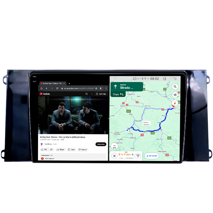 Navigatie dedicata Ford Transit PRO 2022, 4GB RAM 64GB ROM, Quadcore, Android 14, Display QLED 1K 9", DSP, Carplay&Android Auto, Suport camere AHD [4]