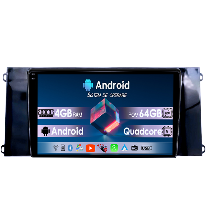 Navigatie dedicata Ford Transit PRO 2022, 4GB RAM 64GB ROM, Quadcore, Android 14, Display QLED 1K 9", DSP, Carplay&Android Auto, Suport camere AHD [1]