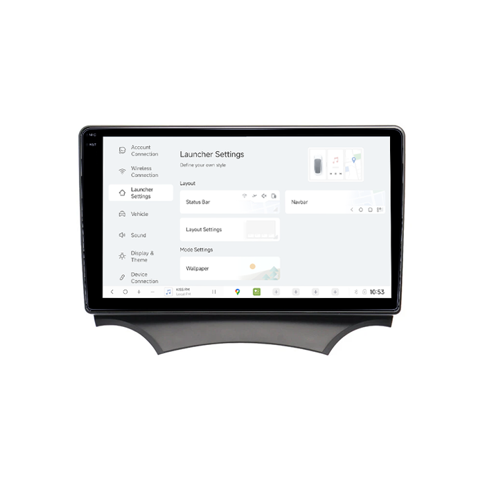 Navigatie dedicata Ford KA, DUDU3, 4GB RAM 64GB ROM, Octacore, Platforma 8581, Android, Display QLED 9", DSP, Carplay&AndroidAuto [5]