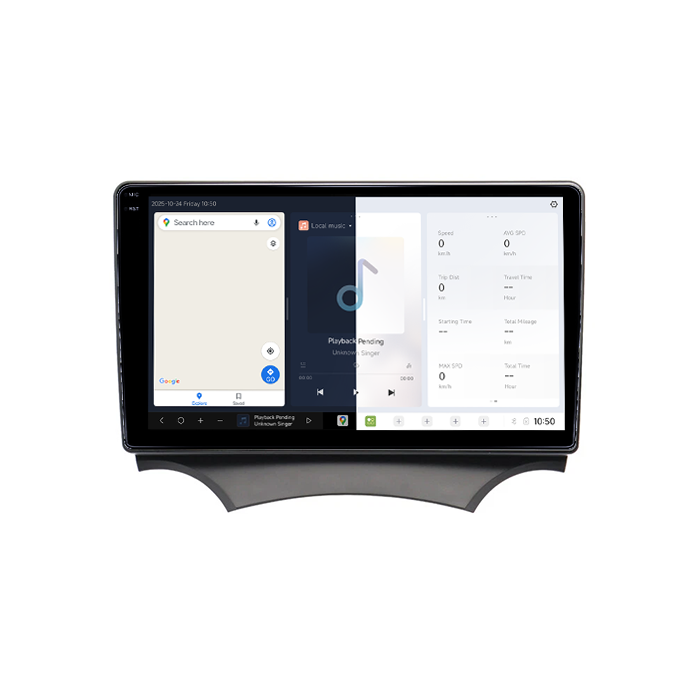 Navigatie dedicata Ford KA, DUDU3, 4GB RAM 64GB ROM, Octacore, Platforma 8581, Android, Display QLED 9", DSP, Carplay&AndroidAuto [2]