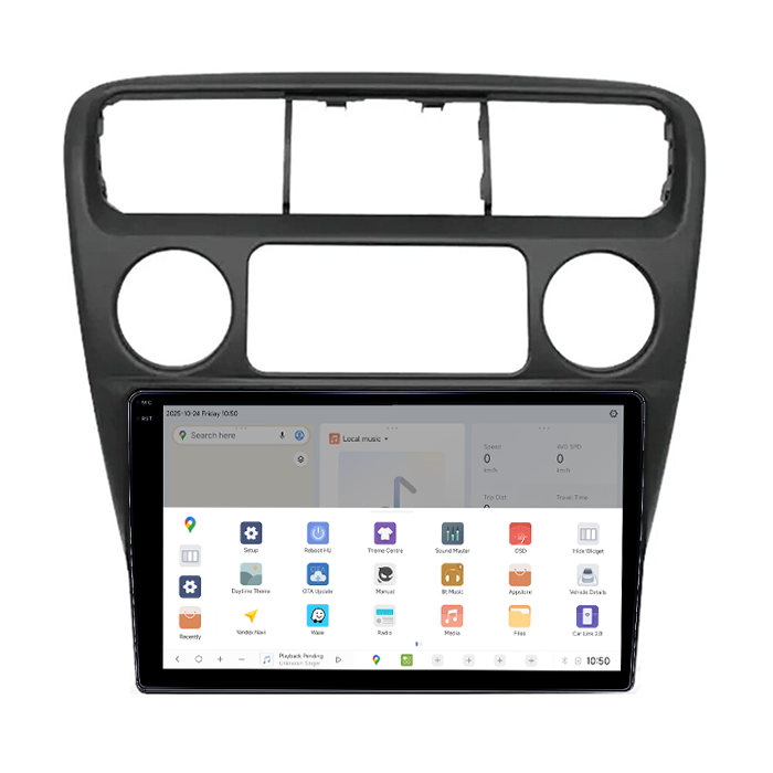 Navigatie dedicata Honda Accord VI 1998-2003, DUDU3, 4GB RAM 64GB ROM, Octacore, Platforma 8581, Android, Display QLED 9", DSP, Carplay&AndroidAuto [3]