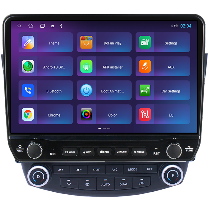 Navigatie dedicata Honda Accord 7 2003-2008 Tesla cu butoane rotative model 2024, 4GB RAM 64GB ROM, Procesor Quadcore, Android 14, Display QLED 10", DSP, Carplay&Android Auto [4]