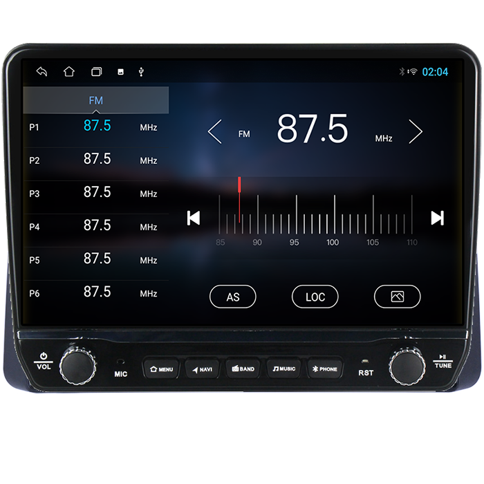 Navigatie dedicata Grand Voyager 2011-2015 Tesla cu butoane rotative model 2024, 4GB RAM 64GB ROM, Procesor Quadcore, Android 14, Display QLED 10", DSP, Carplay&Android Auto [3]