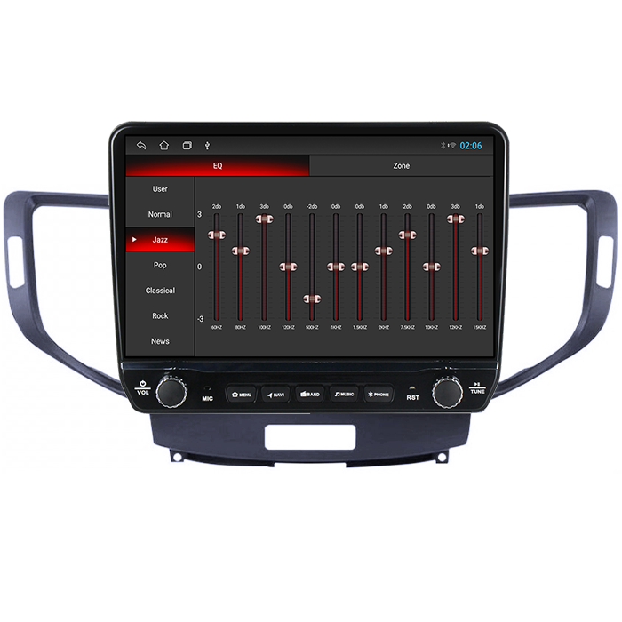 Navigatie dedicata Honda Accord 8 2008-2013 Tesla cu butoane rotative model 2024, 4GB RAM 64GB ROM, Procesor Quadcore, Android 14, Display QLED 10", DSP, Carplay&Android Auto [2]