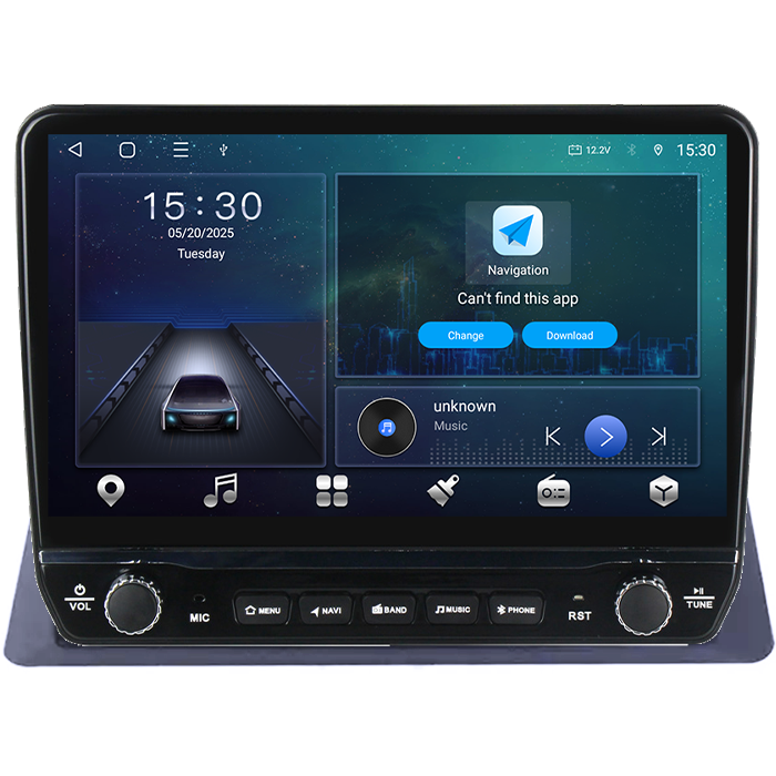 Navigatie dedicata Honda Accord 8 2008-2013 Tesla cu butoane rotative model 2024, 4GB RAM 64GB ROM, Procesor Quadcore, Android 14, Display QLED 10", DSP, Carplay&Android Auto [7]