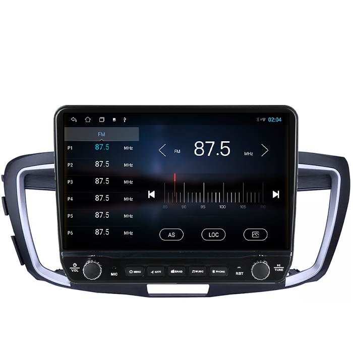 Navigatie dedicata Honda Accord 9 2014-2017 Tesla cu butoane rotative model 2024, 4GB RAM 64GB ROM, Procesor Quadcore, Android 14, Display QLED 10", DSP, Carplay&Android Auto [2]