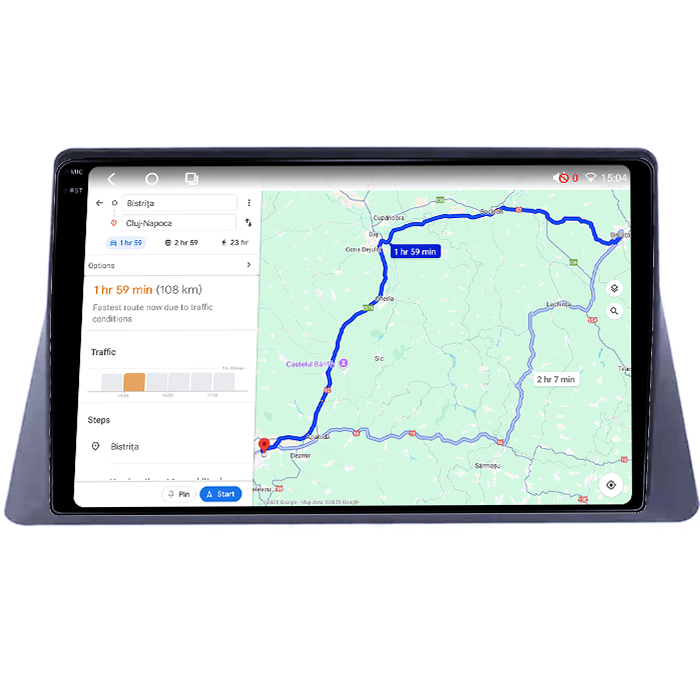 Navigatie dedicata Honda Accord 8th 2008-2013, 4GB RAM 64GB ROM, Octacore, Android 14, Display QLED 1K 10", Carplay&Android Auto, SIM 4G, Ventilator Activ [5]