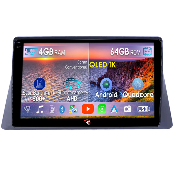 Navigatie dedicata Honda Accord 8th 2008-2013, 4GB RAM 64GB ROM, Octacore, Android 14, Display QLED 1K 10", Carplay&Android Auto, SIM 4G, Ventilator Activ [1]