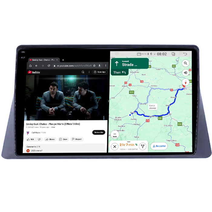 Navigatie dedicata Honda Accord 8th 2008-2013, 4GB RAM 64GB ROM, Quadcore, Android 14, Display QLED 1K 10", DSP, Carplay&Android Auto, Suport camere AHD [4]