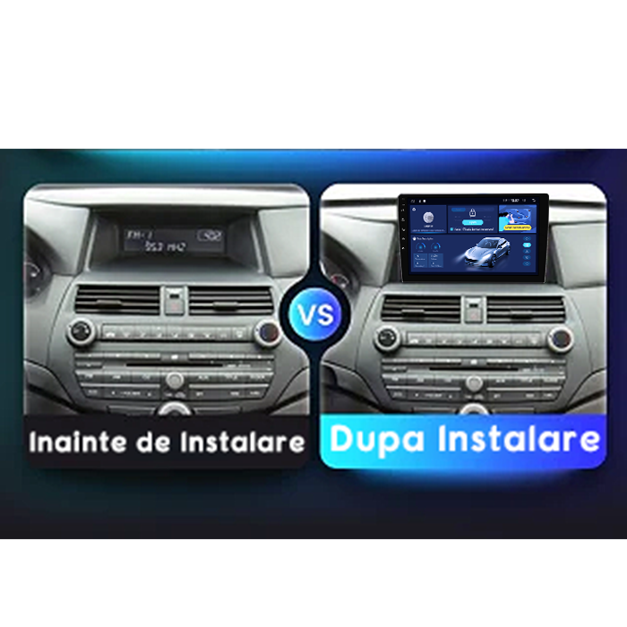 Navigatie dedicata Honda Accord 8th 2008-2013, 8GB RAM 128GB ROM, Octacore, Platforma TS18, Android 13, Display QLED 10”, Suporta camera 360º, DSP, Carplay&Android Auto, SIM 4G, Ventilator Activ [5]