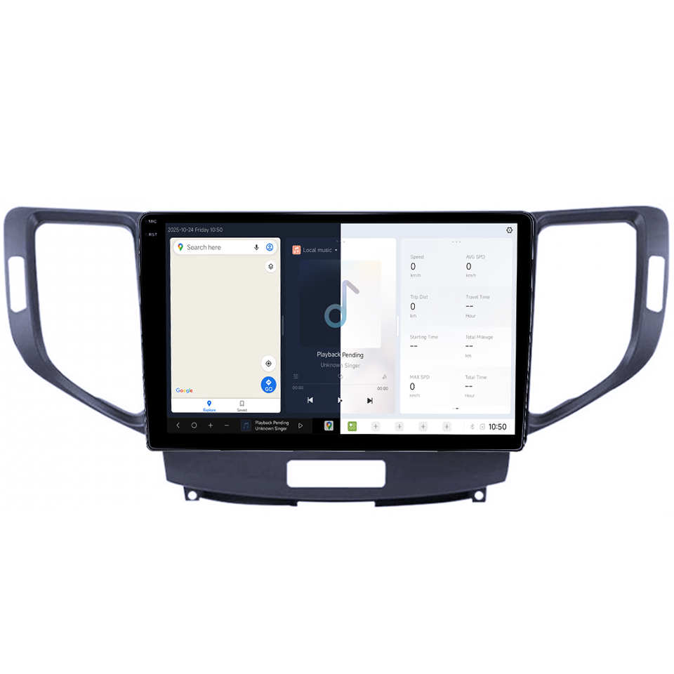Navigatie dedicata Honda Accord VIII 2008-2012, DUDU3, 4GB RAM 64GB ROM, Octacore, Platforma 8581, Android, Display QLED 9", DSP, Carplay&AndroidAuto [2]