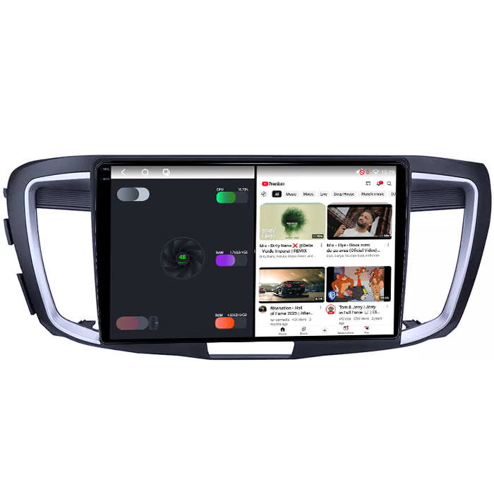 Navigatie dedicata Honda Accord 9th 2014-2017, 4GB RAM 64GB ROM, Octacore, Android 14, Display QLED 1K 9", Carplay&Android Auto, SIM 4G, Ventilator Activ [3]