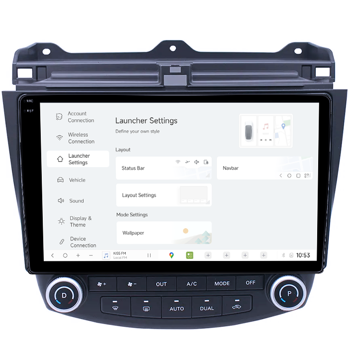 Navigatie dedicata Honda Accord VII 2003 - 2008, DUDU3, 4GB RAM 64GB ROM, Octacore, Platforma 8581, Android, Display QLED 9", DSP, Carplay&AndroidAuto [5]