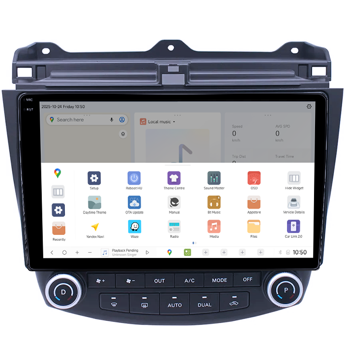 Navigatie dedicata Honda Accord VII 2003 - 2008, DUDU3, 4GB RAM 64GB ROM, Octacore, Platforma 8581, Android, Display QLED 9", DSP, Carplay&AndroidAuto [3]