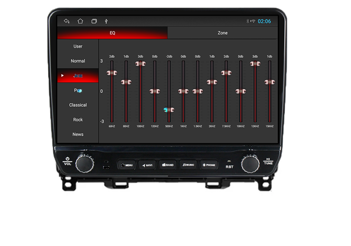 Navigatie dedicata Honda Fit Jazz 2020-2022 Tesla Cu Butoane Rotative Model 2024, 4GB RAM 64GB ROM, Procesor Quadcore, Android 14, Display QLED 10", DSP, Carplay&Android [5]