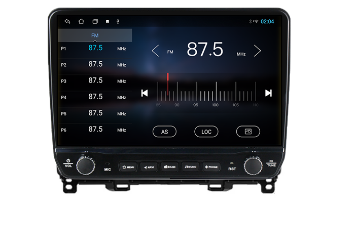 Navigatie dedicata Honda Fit Jazz 2020-2022 Tesla Cu Butoane Rotative Model 2024, 4GB RAM 64GB ROM, Procesor Quadcore, Android 14, Display QLED 10", DSP, Carplay&Android [4]