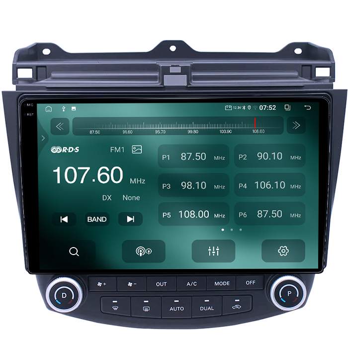 Navigatie dedicata Honda Accord VII 2003-2008, 4GB RAM 64GB ROM, Quadcore, Android 14, Display QLED 1K 10", DSP, Carplay&Android Auto, Suport camere AHD [3]