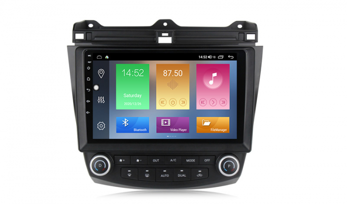 Navigatie dedicata Honda Accord VII 2003 - 2008, 4 GB RAM 32 ROM, Android 13, Display QLED, 10", DSP, Carplay, Android Auto, Internet, Youtube , Waze , Wi Fi , Usb , Bluetoot [3]