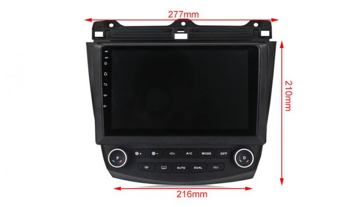 Navigatie dedicata Honda Accord VII 2003 - 2008, 4 GB RAM 32 ROM, Android 13, Display QLED, 10", DSP, Carplay, Android Auto, Internet, Youtube , Waze , Wi Fi , Usb , Bluetoot [6]