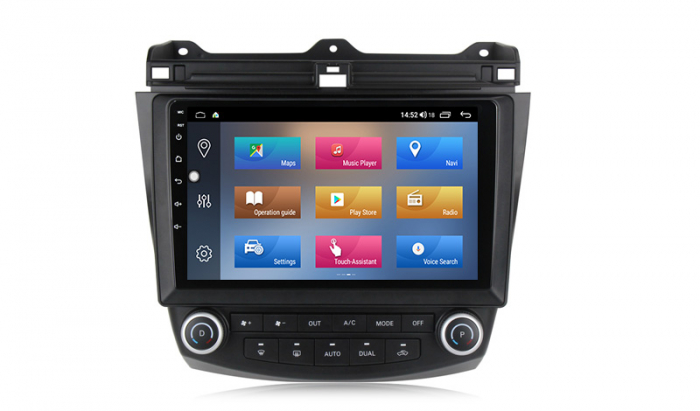 Navigatie dedicata Honda Accord VII 2003 - 2008, 4 GB RAM 32 ROM, Android 13, Display QLED, 10", DSP, Carplay, Android Auto, Internet, Youtube , Waze , Wi Fi , Usb , Bluetoot [5]
