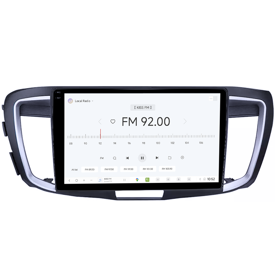Navigatie dedicata Honda Accord 9th 2014-2017, DUDU3, 4GB RAM 64GB ROM, Octacore, Platforma 8581, Android, Display QLED 9", DSP, Carplay&AndroidAuto [4]