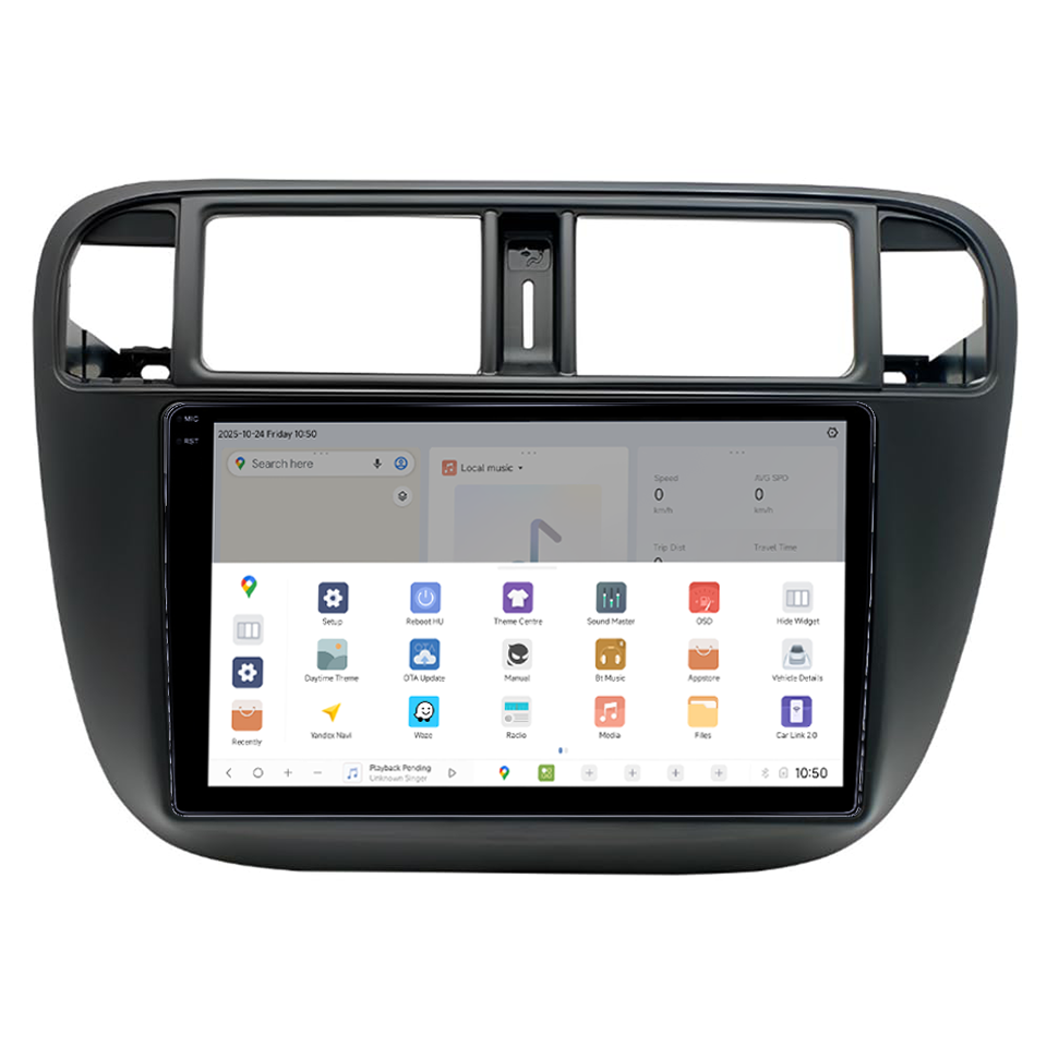 Navigatie dedicata Honda Civic 1995-2001, DUDU3, 4GB RAM 64GB ROM, Octacore, Platforma 8581, Android, Display QLED 9", DSP, Carplay&AndroidAuto [3]