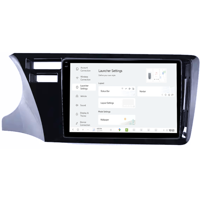 Navigatie dedicata Honda City 2014, DUDU3, 4GB RAM 64GB ROM, Octacore, Platforma 8581, Android, Display QLED 9", DSP, Carplay&AndroidAuto [5]