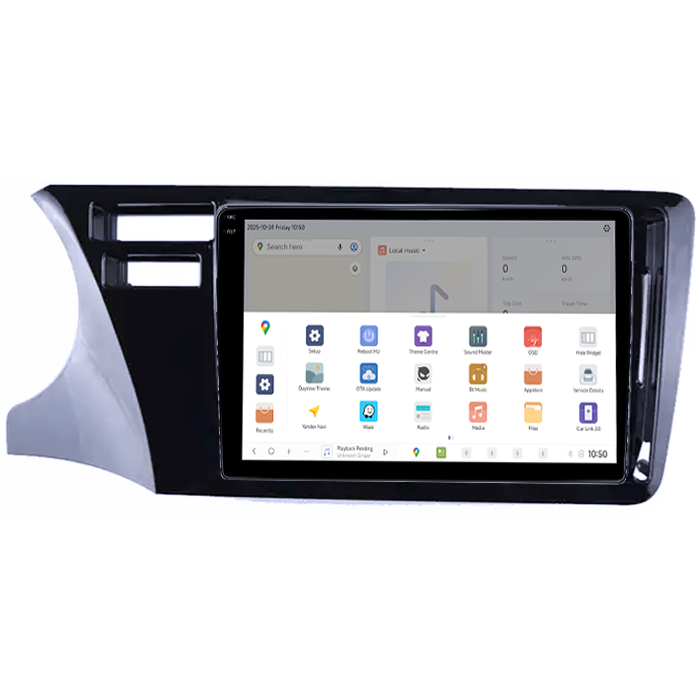 Navigatie dedicata Honda City 2014, DUDU3, 4GB RAM 64GB ROM, Octacore, Platforma 8581, Android, Display QLED 9", DSP, Carplay&AndroidAuto [3]