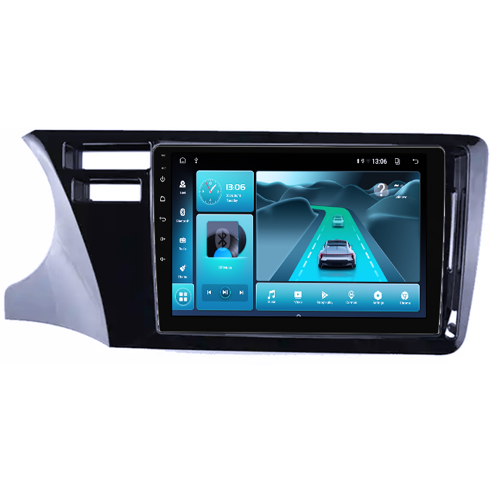 Navigatie dedicata Honda City 2014, 8GB RAM 128GB ROM, Octacore, Platforma TS18, Android 13, Display QLED 9”, Suporta camera 360º, DSP, Carplay&Android Auto, SIM 4G, Ventilator Activ [3]