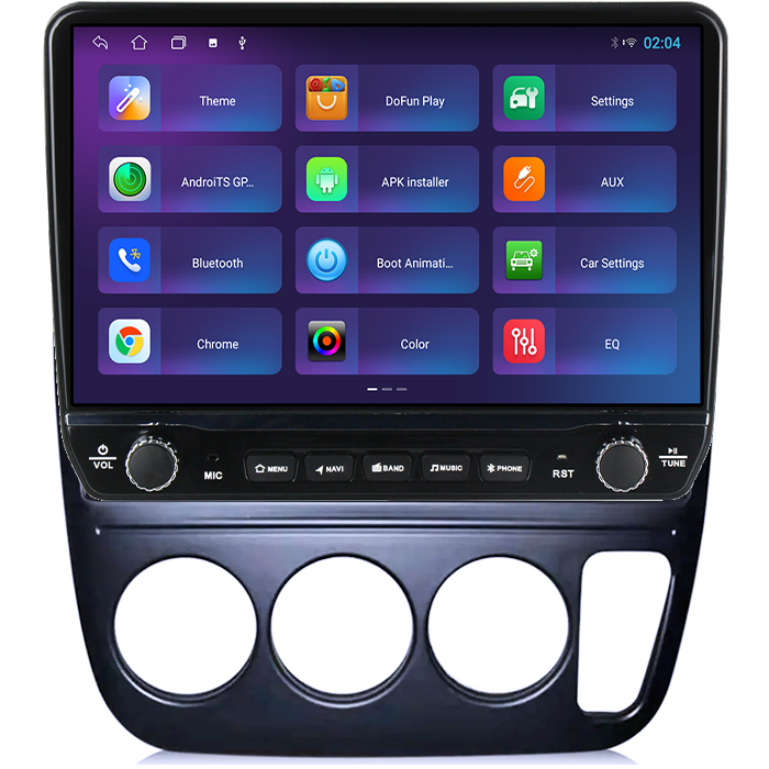 Navigatie dedicata Honda CR-V 1998 Tesla cu butoane rotative model 2024, 4GB RAM 64GB ROM, Procesor Quadcore, Android 14, Display QLED 10", DSP, Carplay&Android Auto [5]